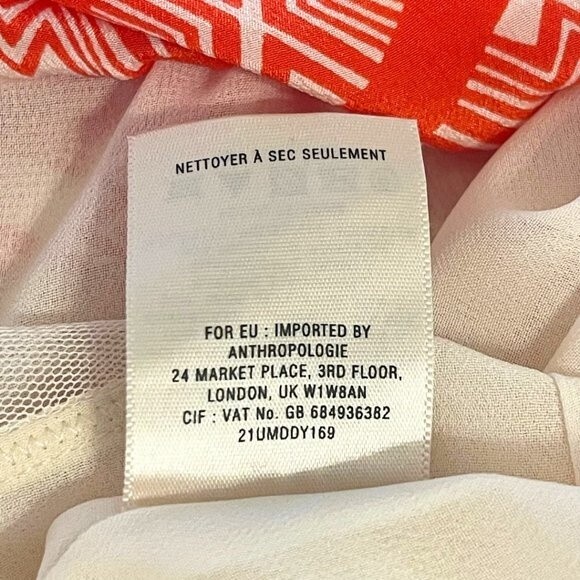 Anthropologi Leifsdottir Catalyst Cold Shoulder Silk Tunic dress Size 2 - Picture 5 of 10